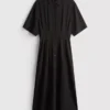 Midi shirt dress Midi shirt dress