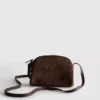 Mini faux suede crossbody purse Mini faux suede crossbody purse