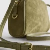 Mini faux suede crossbody purse Mini faux suede crossbody purse