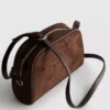 Mini faux suede crossbody purse Mini faux suede crossbody purse