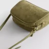 Mini faux suede crossbody purse Mini faux suede crossbody purse