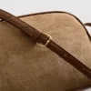 Mini faux suede crossbody purse Mini faux suede crossbody purse