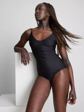 Molded shaping bodysuit