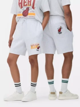 Nba miami heat drawstring shorts