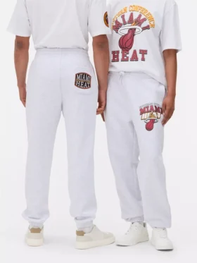 Nba miami heat drawstring sweatpants