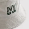 New york logo bucket hat