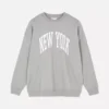 New york oversized graphic sweatshirt