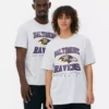 Nfl baltimore ravens logo t-shirt Nfl baltimore ravens logo t-shirt