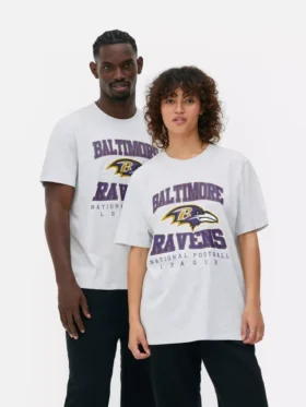 Nfl baltimore ravens logo t-shirt