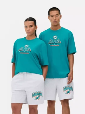 Nfl miami dolphins logo t-shirt