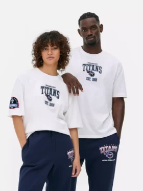 Nfl tennessee titans printed t-shirt