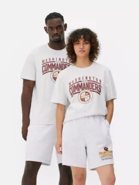 Nfl washington commanders logo t-shirt