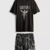 Nirvana short pajama set Nirvana short pajama set