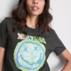 Nirvana washed cotton band tee Nirvana washed cotton band tee