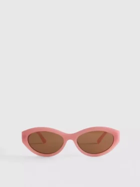 Oval frame sunglasses