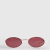 Oval metal sunglasses Oval metal sunglasses