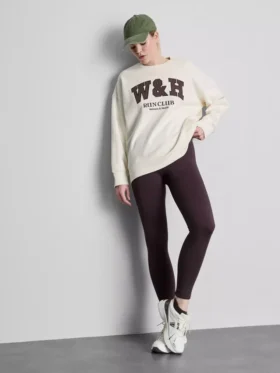Oversized cotton rich active run club sweatshirt Oversized cotton rich active run club sweatshirt