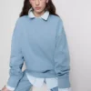 Oversized drop-shoulder sweatshirt Oversized drop-shoulder sweatshirt