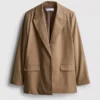 Oversized single-breast blazer Oversized single-breast blazer