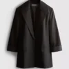 Oversized single-breast blazer Oversized single-breast blazer
