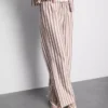 Oxford stripe drawstring pants Oxford stripe drawstring pants