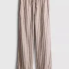 Oxford stripe drawstring pants Oxford stripe drawstring pants