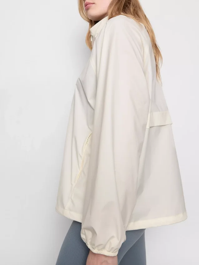 Packaway zip-up rain jacket Packaway zip-up rain jacket