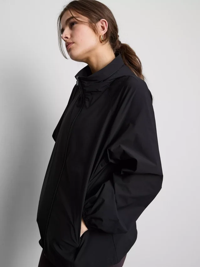 Packaway zip-up rain jacket Packaway zip-up rain jacket