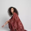 Paisley fringe cape Paisley fringe cape