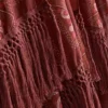 Paisley fringe cape Paisley fringe cape