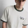 Palm courts ringer t-shirt Palm courts ringer t-shirt