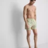 Palm tree textured swimming shorts Palm tree textured swimming shorts