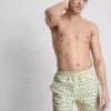 Palm tree textured swimming shorts Palm tree textured swimming shorts