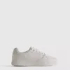 Paneled low-top sneakers