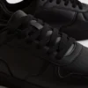 Paneled low-top sneakers