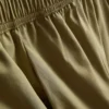 Paper-touch pleated barrel-leg pants Paper-touch pleated barrel-leg pants