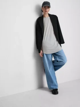 Patch pocket longline tee Patch pocket longline tee