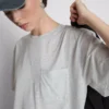 Patch pocket longline tee Patch pocket longline tee