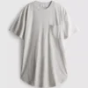 Patch pocket longline tee Patch pocket longline tee