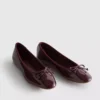 Patent ballet flats
