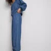 Paula echevarría cotton-rich denim harem pants Paula echevarría cotton-rich denim harem pants