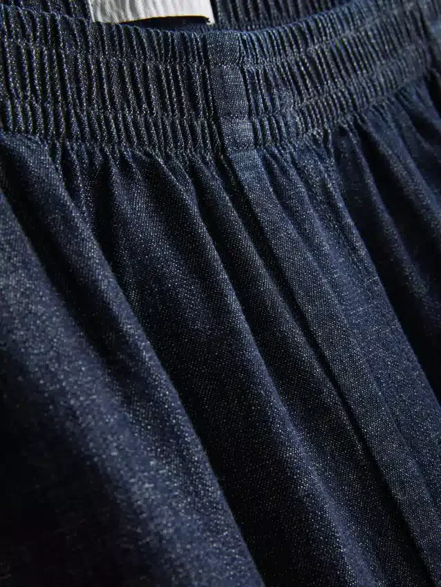 Paula echevarría cotton-rich denim harem pants Paula echevarría cotton-rich denim harem pants