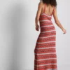 Paula echevarría crochet v-neck maxi dress Paula echevarría crochet v-neck maxi dress