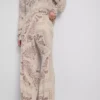 Paula echevarría crushed satin wide leg pants Paula echevarría crushed satin wide leg pants