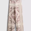 Paula echevarría crushed satin wide leg pants Paula echevarría crushed satin wide leg pants