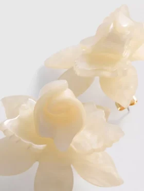 Paula echevarría floral 3d studs