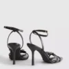 Paula echevarría knotted heel sandals