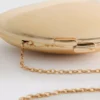 Paula echevarría metallic oval crossbody bag Paula echevarría metallic oval crossbody bag