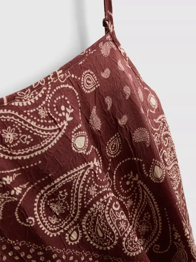 Paula echevarría paisley column midi dress Paula echevarría paisley column midi dress