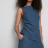 Paula echevarría ruched crinkle tank top Paula echevarría ruched crinkle tank top